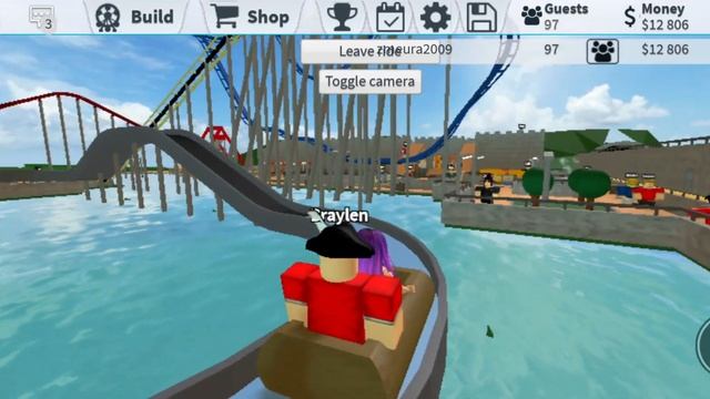 СМОТРЮ ЧУЖИЕ ПАРКИ РОБЛОКС!!! (Theme park tycoon roblox) РОБЛОКС смотреть онлайн