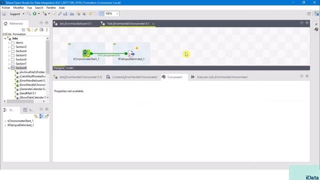 Gestion des erreurs (Error handling in Talend Studio) – Talend Data Integration #31 смотреть онлайн