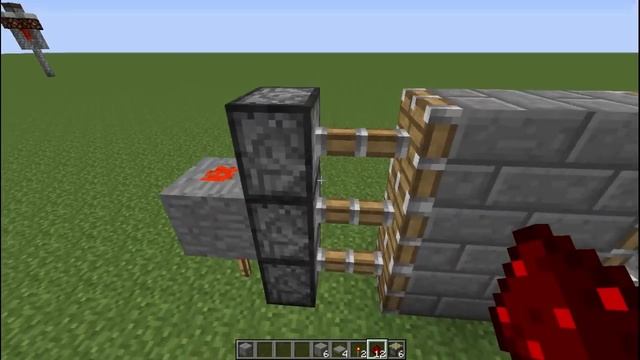 Minecraft Tutorials | How to make an Automatic 3x2 Piston Door смотреть онлайн