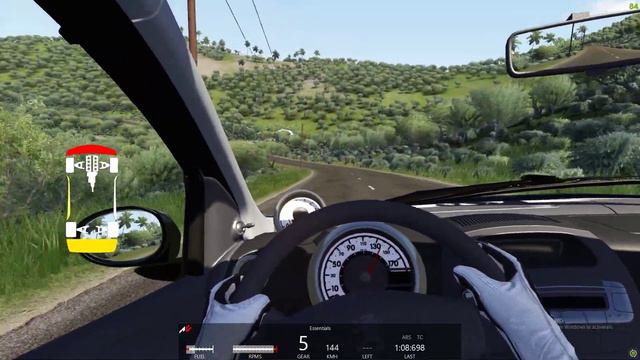 Assetto Corsa - Union Island Freeroam - Peugeot 107 смотреть онлайн