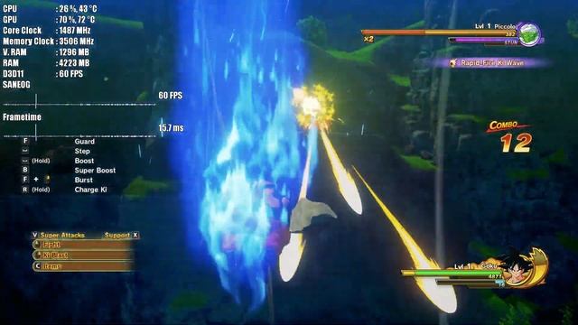 Dragon Ball Z: Kakarot | NVIDIA GTX™ 960 | AMD FX™ 6300 | Gameplay Benchmark смотреть онлайн