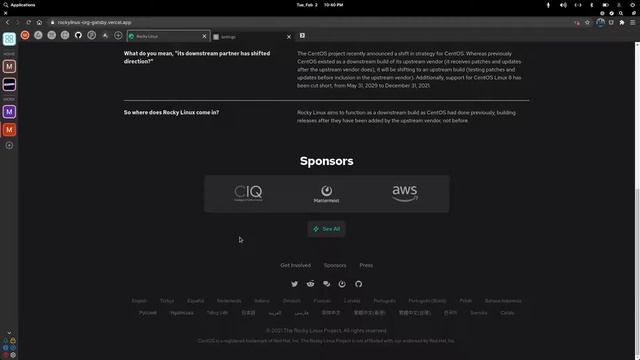Progress Update: Rocky Linux Gatsby Project смотреть онлайн