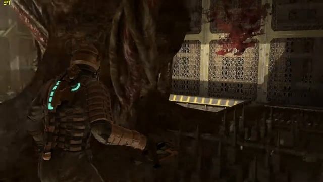 Dead Space on Core 2 Duo E8600 3.4GHz 8600GTS 1080p Part 10 смотреть онлайн