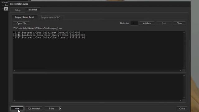 ControlMyNikon 5 - Batch Data смотреть онлайн