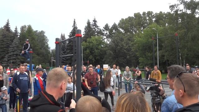 Фестиваль Street Workout. Светлана Попова (Северск) смотреть онлайн