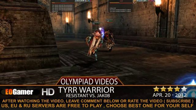 Resistant ( Sigel Knight ) Vs. Jak0B ( Tyrr Warrior ) смотреть онлайн