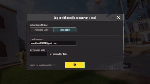 How to login pubg with gmail in iPhone | how to fix pubg gmail verification code | pubg gmail login