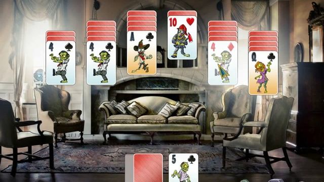 Zombie Solitaire (Card Game) смотреть онлайн