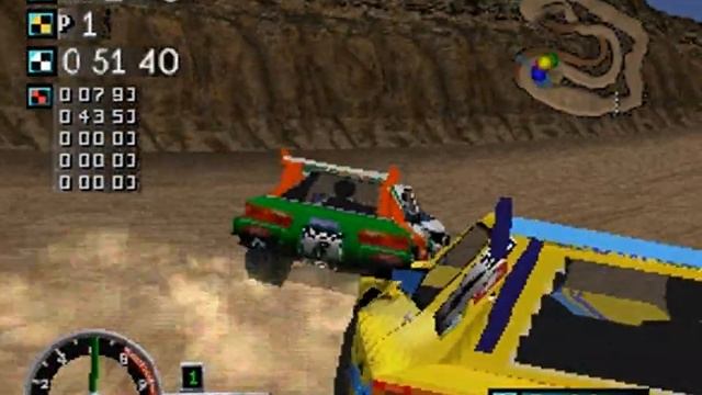 Rally Cross (PSX) Playthrough/Longplay смотреть онлайн