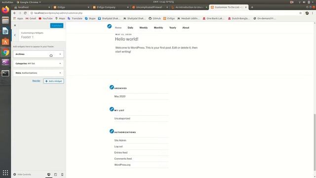 Installation Wordpress in XAMPP in Ubuntu смотреть онлайн