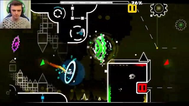 Теория Боли и Бомбёжки! Побил подушку! Порвал лист! Theory of Everything 3! Geometry Dash [96] смотреть онлайн