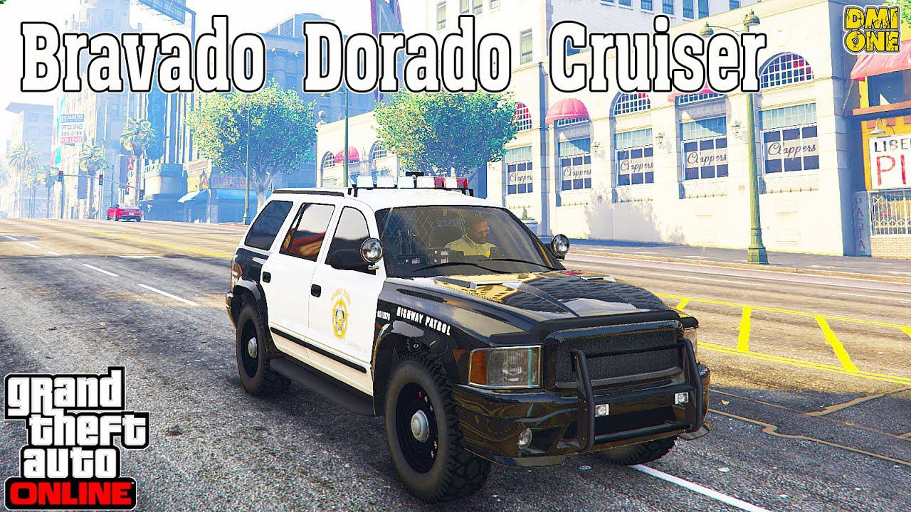 ПОЛИЦЕЙСКИЙ DORADO CRUISER В GTA ONLINE (ТЮНИНГ И ОБЗОР ПО ФАНУ) смотреть онлайн