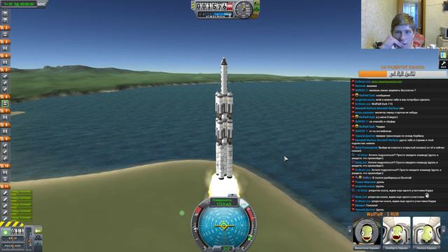 Kerbal Space Program ТЕПЕРЬ НА РУССКОМ!!!!!! #5 покорение космоса.