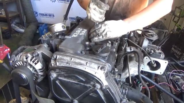 Проверка компрессии двигателя D4CB 2497281 Sorento 145 л.с. CRDI смотреть онлайн