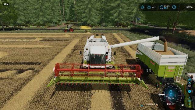Storing WHEAT in GAINT GRAIN BAG w/AKRON | Animals on Gelderland | Farming Simulator 22 | Episode 9 смотреть онлайн