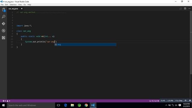 Core Java, var-arg method : in java | Variable Arguments (Varargs) in Java | Java Varargs@trendingj смотреть онлайн