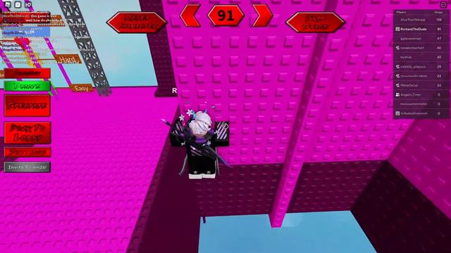 ROBLOX - Speed's Wallhop Difficulty Chart Obby 2 - Stages 1-161