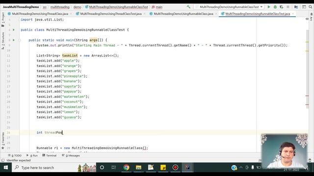 Java Multithreading with Code Example using Runnable Interface in HINDI смотреть онлайн