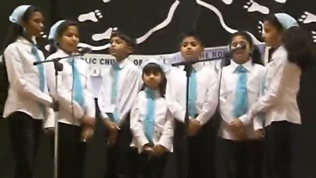 Konkani Hymns singing competition at Our Lady of Rosary Church, Doha-Qatar смотреть онлайн