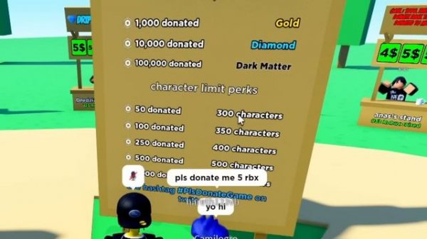 SECRETS in "PLS DONATE" You Did Not Know (Pls Donate)