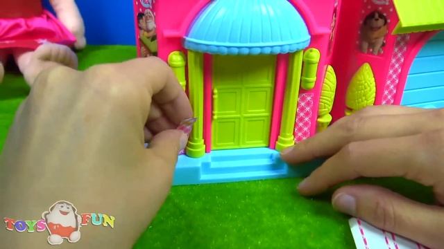 Heidi Bahçeli Ev Seti açıyoruz Heidi evi içerde kim var? Heidi düşüyor Haydi çizgi filmi oyuncaklar смотреть онлайн