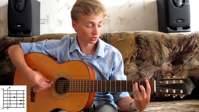 Как научиться играть на гитаре. 3 блатных аккорда смотреть онлайн