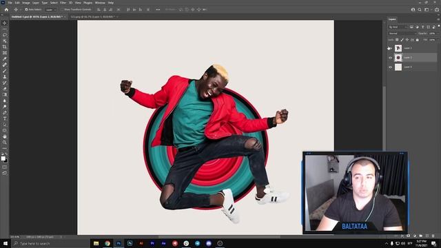 Stretch effect в Adobe Photoshop 2022 Бърза и лесна техника #Фотошоп #Курс #Урок смотреть онлайн