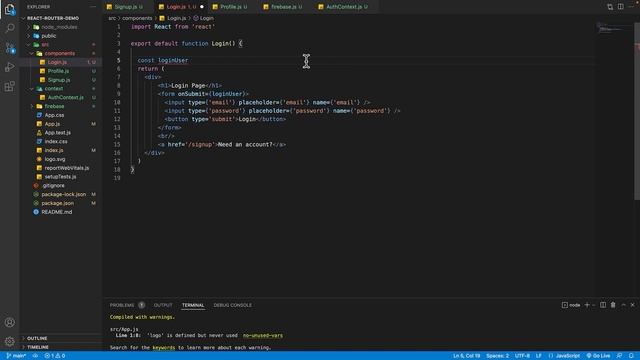 #02 - React Firebase Authentication | Login user #firebase #react #authentication #login смотреть онлайн