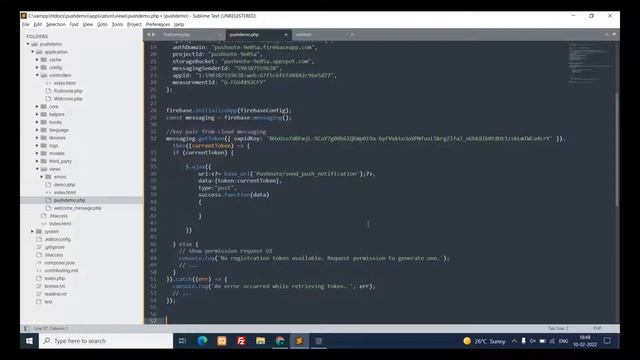 Send Push Notification Using PHP | Part 2 смотреть онлайн