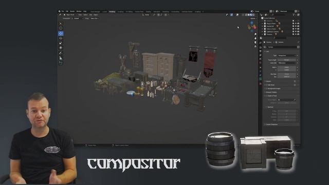 Blender to Unreal Engine Become A Prop Artist | Over 30 Hours of Content ! смотреть онлайн