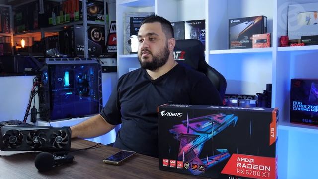 Review Gigabyte Aorus RX 6700 XT Elite 12GB: Testes em 1080p/1440p, Construção Interna e Temperatur смотреть онлайн