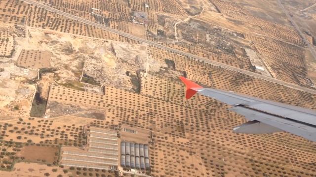 Take off Monastir airport, Airbus A320-200 смотреть онлайн