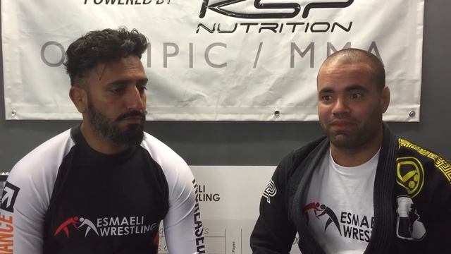 Part1 Chico Mades head coach of Europe Checkmat Bjj & Checkmat's Head Wrestling Coach Saeed Esmael смотреть онлайн