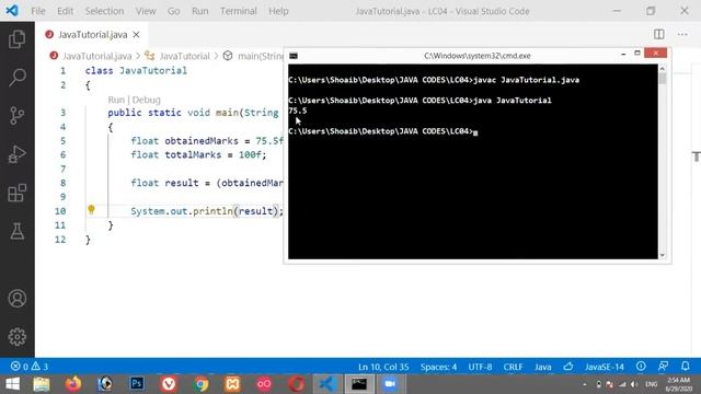 Calculate Percentage in Java - #9 || Java Tutorial For Beginners in Urdu/Hindi смотреть онлайн
