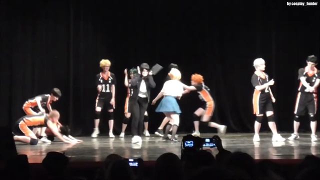 Haikyuu!! Karasuno, fight! Свеча, Роза, Волейбол при поддержке Косбенда Шредингера, Москва, Балаш смотреть онлайн