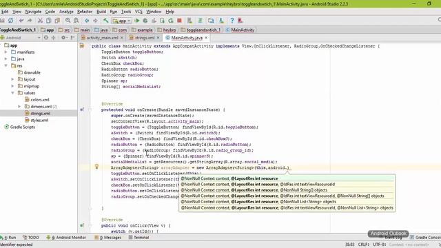 #2 Android form components tutorial series - 4 - how to use Spinner смотреть онлайн