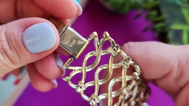 БРАСЛЕТ-МАНЖЕТА STAR, ВИНТАЖ смотреть онлайн