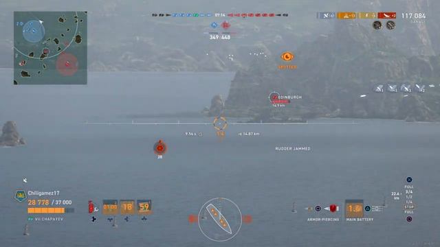 Chapayev. Madness. World of Warships Legends смотреть онлайн