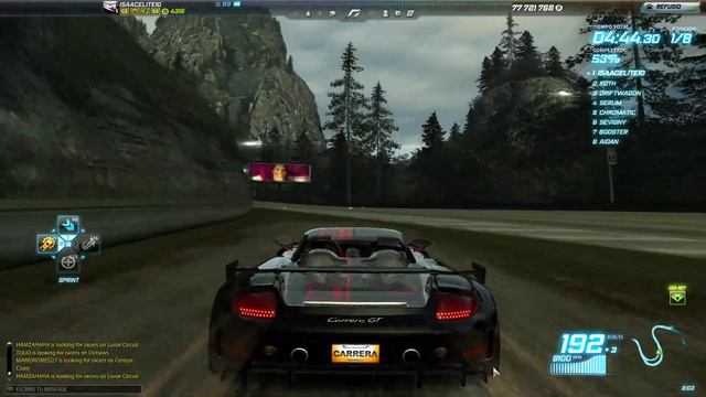 NFS World Server Spark Carrera Palmont World Loop смотреть онлайн