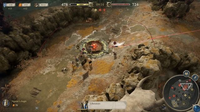 Stormcast Eternals Vs Kruleboys | Multiplayer Battle | WARHAMMER: Age Of Sigmar - Realms of Ruin смотреть онлайн