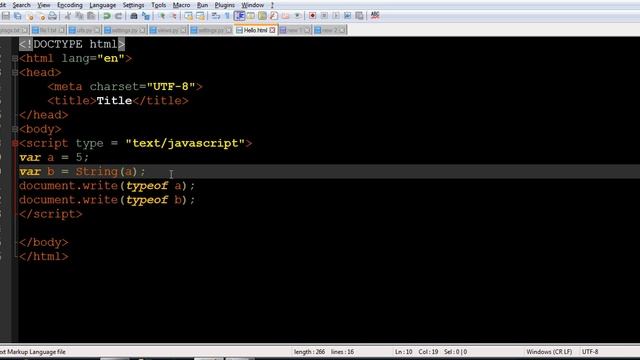 #4 | Type Conversion or Type Casting in Javascript | Javascript Tutorial in Tamil смотреть онлайн