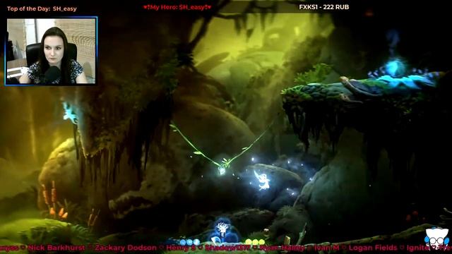 Ори со мной ➤ ORI And The WILL OF THE WISPS ➤ Прохождение #1 (Начало, Чернильные топи)