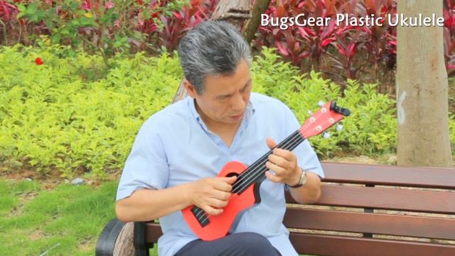 Twilight Ukulele Cover Fingerpicking BugsGear Plastic Ukulele Sound Clip Demo