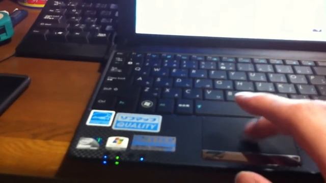 ASUS Eee PC 1001PXD 起動チェック