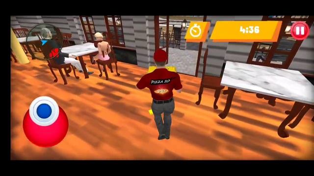 big pizza delivery boy simulator game | Android Game Play смотреть онлайн
