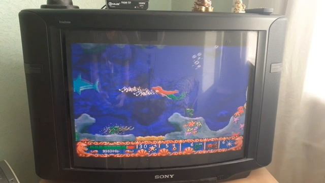 Обзор на игру Ariel the Little Mermaid (SEGA). Русалочка плывёт спасать обитателей морского царства смотреть онлайн