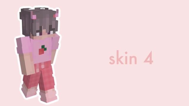 aesthetic pink minecraft skins // pink core ??+ download links смотреть онлайн