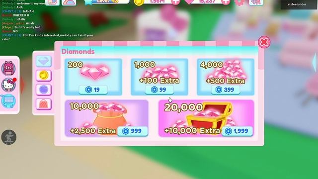 Kuromi | My Hello Kitty Cafe Roblox смотреть онлайн