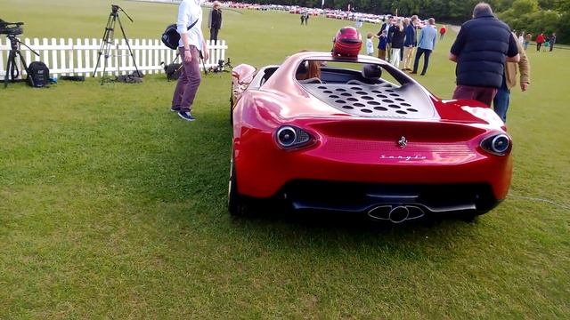 Ferrari Pininfarina Sergio Concept Car, Walkaround HD смотреть онлайн