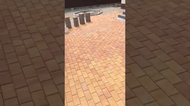 Видео Брусчатка Золотая Осень 40мм толщина смотреть онлайн